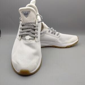 Columbia Crystal Springs PFG Womens 9.5 Lace Up White Shoes Fishing BL0174-100